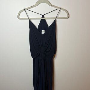 MISA Dress Elegant Navy